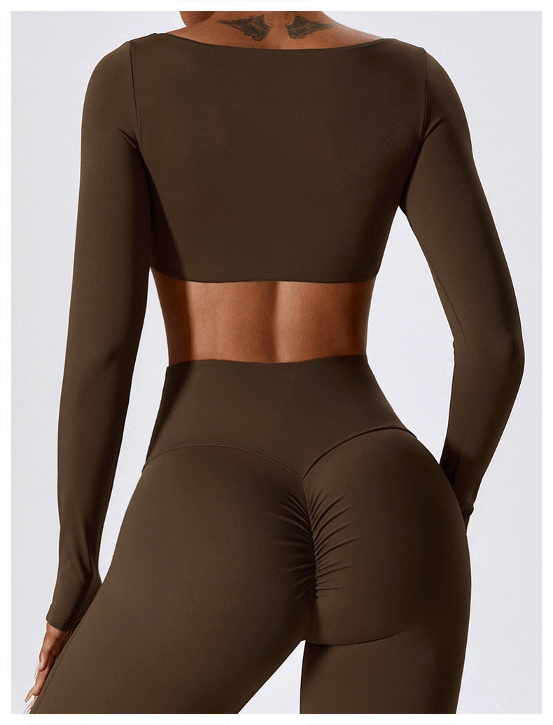 Square Neck Crop Top