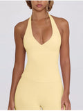 Chic Halterneck Backless Tank Top