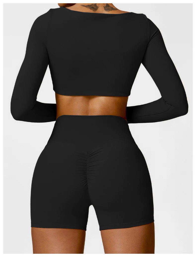 Luna Square Neck Crop Top