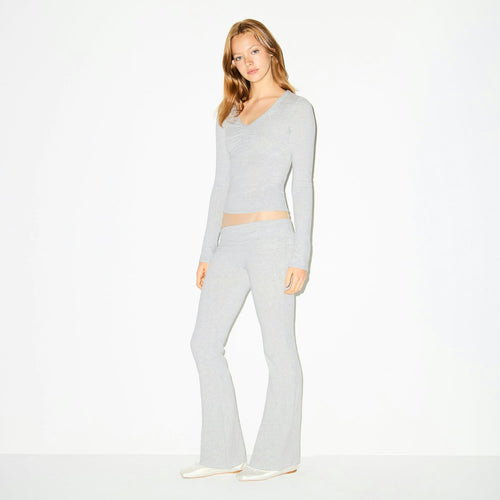 COTTON JERSEY FOLDOVER PANT
