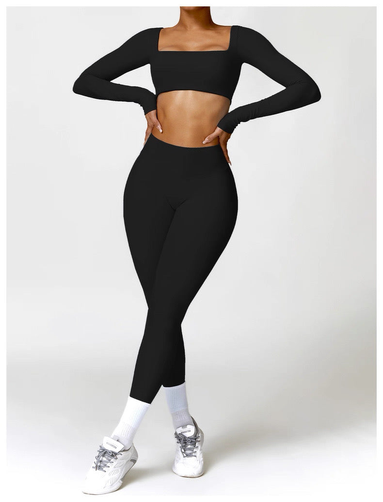 Square Neck Crop Top