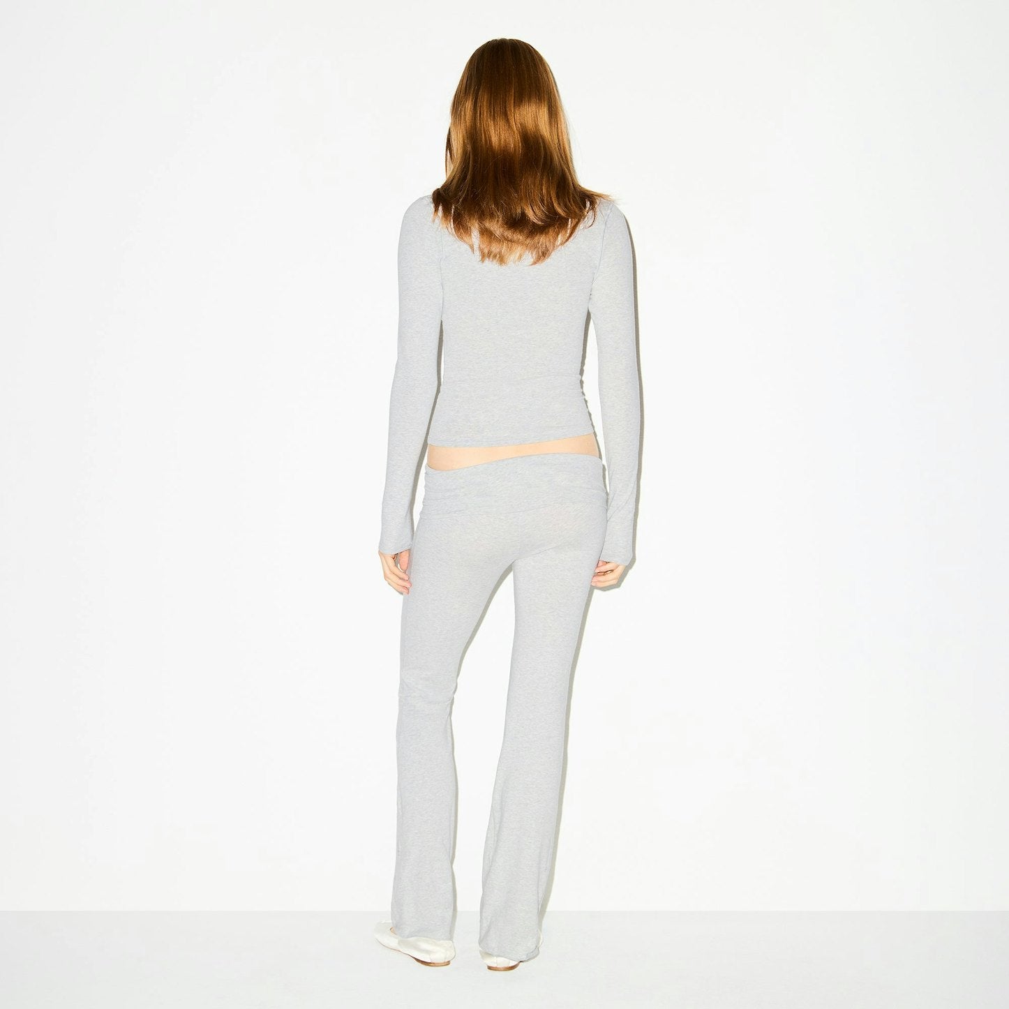 COTTON JERSEY FOLDOVER PANT