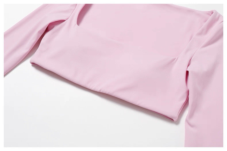 Square Neck Crop Top