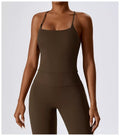 Cross-Back Sculpt Top