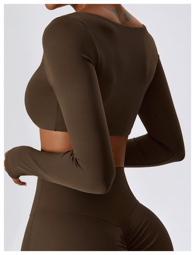 Square Neck Crop Top