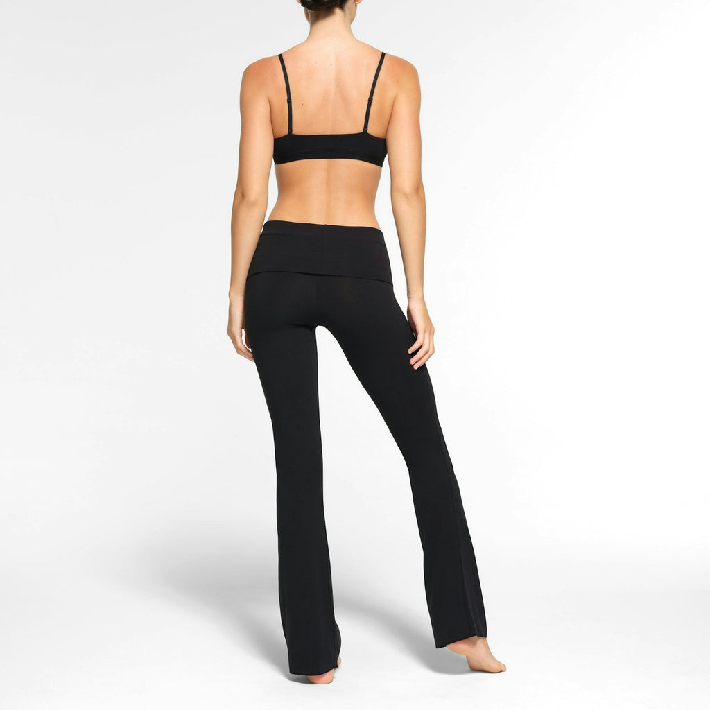 COTTON JERSEY FOLDOVER PANT