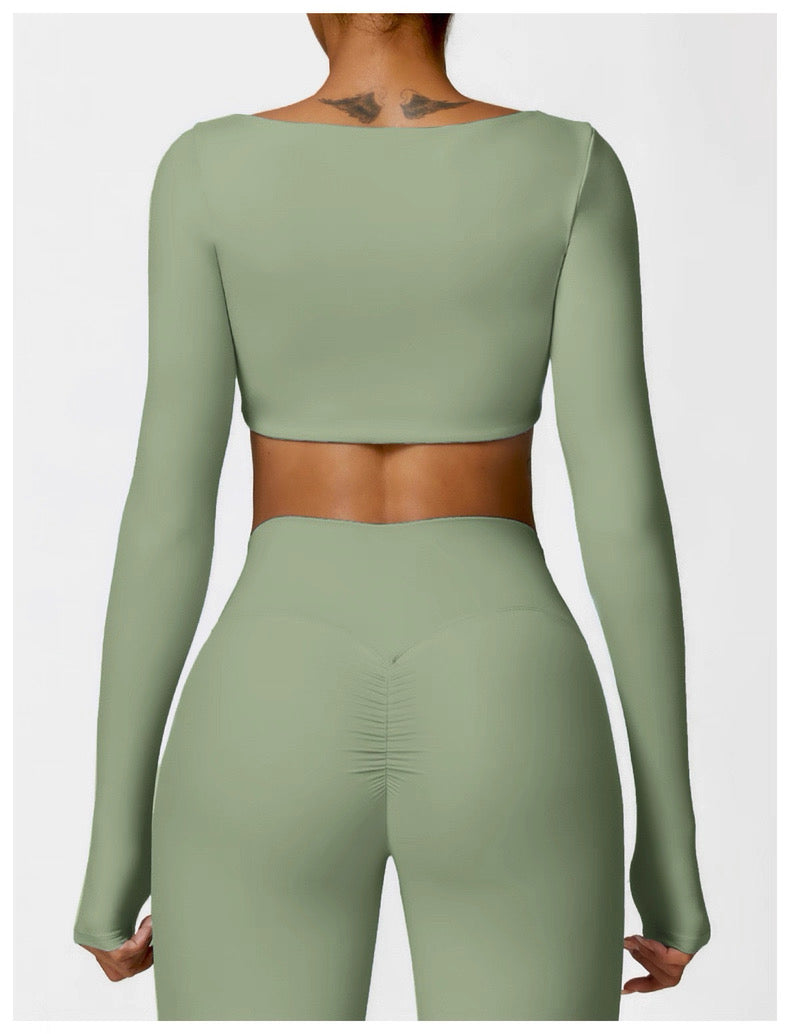 Square Neck Crop Top